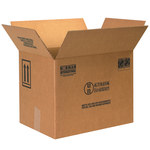 image of Kraft 1 Gallon F-Style Paint Can Boxes - 12 3/8 in x 11 3/8 in x 16 3/8 in - 2230