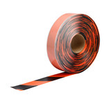 image of Brady ToughStripe Max Black/Orange Marking Tape - 2 in Width x 100 ft Length - 0.050 in Thick - 64052