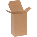 image of Kraft Reverse Tuck Folding Cartons - 2 in x 3 in x 5 in - 3232