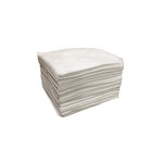 image of Meltblown Technologies White Meltblown 20.6 gal Absorbent Pad - 15 in Width - 18 in Length - 796029-29044