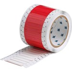 image of Brady PermaSleeve 3FR-094-2-WT Die-Cut Printer Sleeve - 2 in x 0.182 in - Polyolefin - White - B-344 - 91659