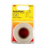 image of 3M ScotchCode SLW White Electrical Marking Tape - 1 in Width - 56221