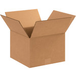 image of Kraft Corrugated Boxes - 12 in x 12 in x 8 in - 1380