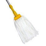 image of Hospeco MicroWorks 2504-DSP-65 Disposable Mop - Post industrial recycled material - 65