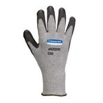 image of Ansell KleenGuard G60 Black/White 9 Cut-Resistant Gloves - ANSI A4 Cut Resistance - Polyurethane Palm & Fingertips Coating - 98237