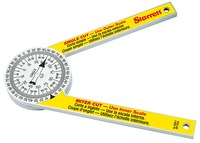 image of Starrett Plastic Mitre Protractor - 7 in Length - 505P-7