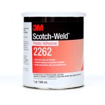 image of 3M Scotch-Weld 2262 Plastic Adhesive Clear Liquid 1 qt Can - 20392