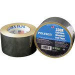 image of Polyken Aluminum Tape - 48 mm Width x 46 m Length - 3.5 mil Total Thickness - 330X 48MM X 46M ALUM
