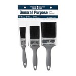 image of Rubberset 03319 Brush Set - 3 Brush Set, Polyester Material & 1 in, 2 in, 3 in Width - 90331
