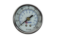 image of Coilhose 1/4 in Dial Gauge G14160-DL - Chrome Plated - 10272