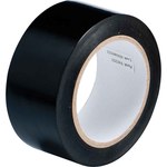 image of Brady Black Floor Marking Tape - 2 in Width x 108 ft Length - 0.0055 in Thick - 58222