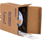 image of Brady Permasleeve PS-1500-2-WT Die-Cut Printer Sleeve - 2 in x 2.433 in - Polyolefin - White - B-342 - 81073