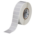 image of Brady THT-17-413-3 Die-Cut Printer Label Roll - 2 in x 1 in - Polyester - Silver - B-413 - 57952