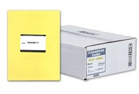 image of Purus PCIY Loose Sheet Paper - 11 in x 8.5 in - Yellow - PCIY 1086C