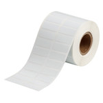 image of Brady Freezerbondz THT-152-492-2.5-SC Die-Cut Printer Label Roll - 1 in x 0.375 in - Polyester - White - B-492 - 91531