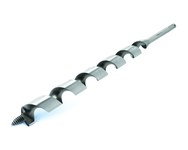 image of Lenox 1-1/8 in Ship Auger Bit 145510081816 - 18 in Overall Length - 15 in Flute - High-Speed Steel - Hex Shank