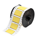 image of Brady B33D-750-2-342YL Die-Cut Printer Sleeve - 2 in x 0.75 in - Polyolefin - Yellow - B-342 - 96768