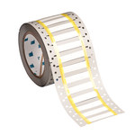 image of Brady Permasleeve 2HT-250-2-WT-S Die-Cut Printer Sleeve - 2 in x 0.439 in - Polyolefin - White - B-345 - 92219