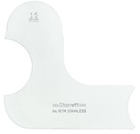 image of Starrett Steel Radius Gauge 167M-15