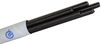 image of Precision Brand National Fine Low Carbon Steel No. 10 Fine Threaded Rod 27142 - 10-32 - Plain Oil Finish