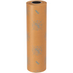 image of Kraft VCI Paper - 35# Waxed Industrial Roll - 24 in x 200 yd - 9020