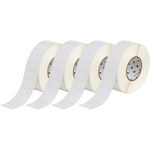 image of Bradybondz XTHT-17-8423-5 Die-Cut Printer Label Roll - 2 in x 1 in - Polyester - White - B-8423 - 62108