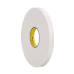 image of 3M 4951 White VHB Tape - 3/4 in Width x 36 yd Length - 45 mil Thick
