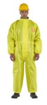 image of Ansell Microchem General Purpose & Work Coveralls 3000 YE30-W-92-103-04 - Size Large - Yellow - 18008