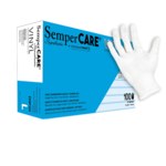 image of Sempermed SemperCare EVN Tan Large Powder Free Disposable Gloves - Exam Grade - Smooth Finish - EVNP104