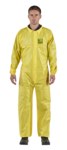 image of Ansell Microchem AlphaTec Chemical-Resistant Coveralls 68-2300 YY23-B-92-103-02 - Size Small - Yellow - 06011