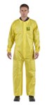 image of Ansell Microchem AlphaTec Chemical-Resistant Coveralls 68-2300 YY23-B-92-103-07 - Size 3XL - Yellow - 06016