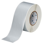 image of Brady THT-21-434 Printer Label Roll - 3 in x 300 ft - Polyester - Silver - B-434 - 30285