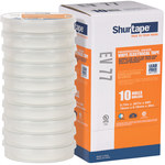 image of Shurtape White Electrical Tape - 3/4 in Width x 66 ft Length - 7.0 mil Thick - SHURTAPE 104698