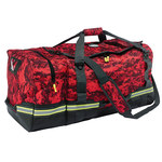 image of Ergodyne Arsenal 5008 Red Camo Polyester Protective Duffel Bag - 16 in Width - 31 in Length - 15 1/2 in Height - 720476-13008