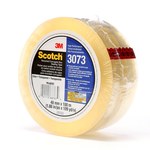 image of 3M Scotch 3073 Clear Box Sealing Tape - 48 mm Width x 100 m Length - 2.6 mil Thick - 68767