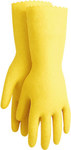 image of Red Steer Handy Clean M-Series Yellow Large Latex General Purpose Gloves - 12 in Length - M-60-L