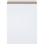 image of Stayflats Plus Stayflats Plus White Self-Seal Flat Mailers - 20 in x 27 in - 0.028 in Thick - 15650