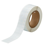 image of Brady Freezerbondz THT-181-492-3 Die-Cut Printer Label Roll - 1 in x 0.375 in - Polyester - White - B-492 - 66273