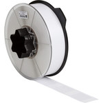 image of Brady WRAP-5-427 Die-Cut Printer Label Roll - 1.5 in x 2 1/2 in - Vinyl - White - B-427 - 61387