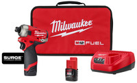 image of Milwaukee M12 FUEL SURGE Hydraulic Driver Kit - 2551-22