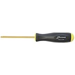 image of Bondhus GoldGuard 2.5mm Hex Ball 38654 Screwdriver - Protanium Steel - 69mm