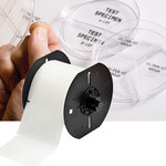 image of Brady B33-19-432 Die-Cut Printer Label Roll - 3 in x 2 in - Polyester - Clear - B-432 - 96894