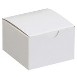image of White Gift Boxes - 3 in x 3 in x 2 in - 3331