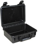 image of Pelican 1400 WL/NF Black Protective Hard Case, Polypropylene, No Foam Padding, 13.37 in x 11.62 in - 14004