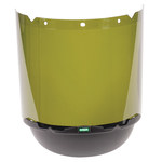 image of MSA V-Gard Light Gray Polycarbonate Visor - 8 in Width - 17 in Height - 641817-02608