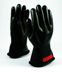 image of PIP Novax 150-0-11 Black 9 Rubber Work Gloves - 11 in Length - Smooth Finish - 150-0-11/9