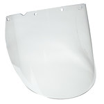 image of MSA V-Gard Clear Propionate Visor - 9.25 in Width - 641817-02599
