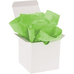image of Citrus Green Tissue Paper - 15 in x 20 in - 10# Basis Weight Thick - 11930