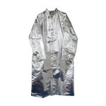 image of Chicago Protective Apparel Small Aluminized PBI Blend Heat-Resistant Coat - 50 in Length - 603-APBI SM