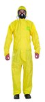 image of Ansell Microchem AlphaTec Chemical-Resistant Coveralls 68-2300 YY23-B-92-147-02 - Size Small - Yellow - 06027
